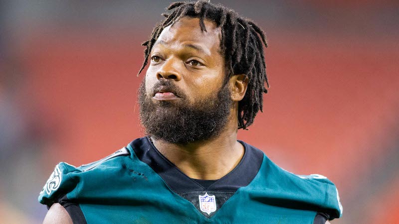 Patriots defensive end Michael Bennett