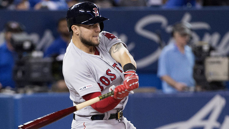 Boston Red Sox infielder Michael Chavis