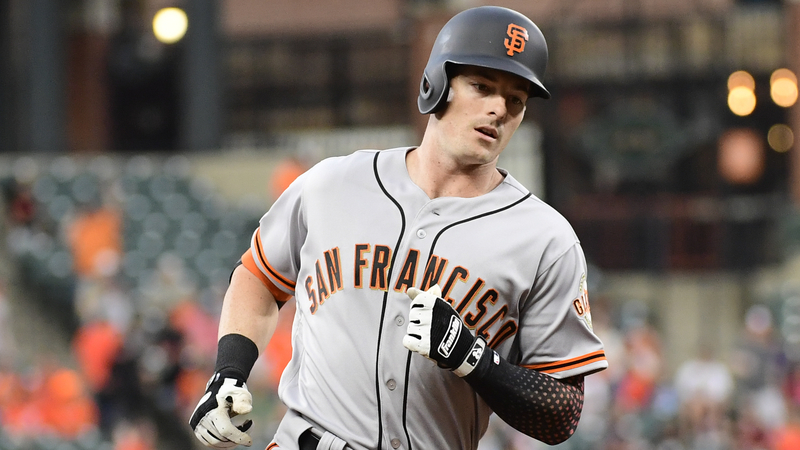 San Francisco Giants left fielder Mike Yastrzemski