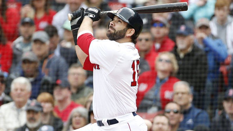 Boston Red Sox first baseman Mitch Moreland