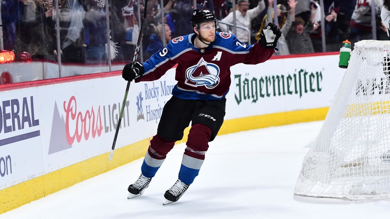 Colorado Avalanche forward Nathan MacKinnon