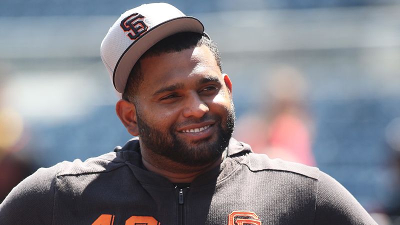 San Fransisco Giants third baseman Pablo Sandoval