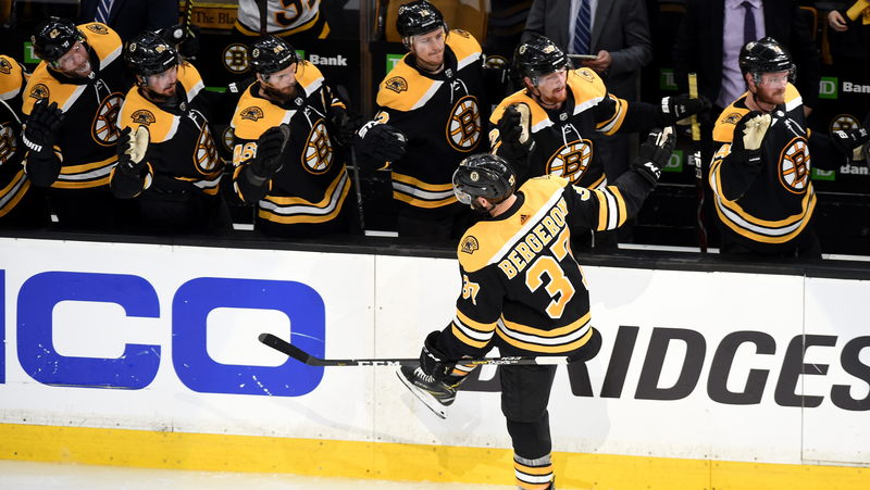 Boston Bruins center Patrice Bergeron