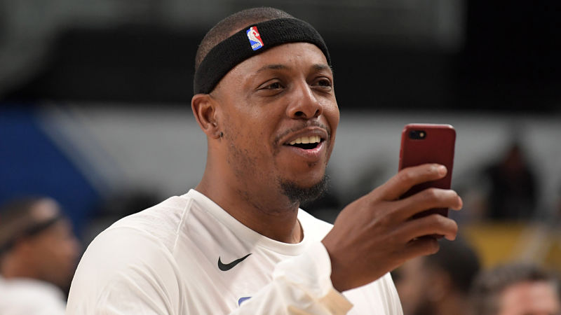 Former Boston Celtics guard Paul Pierce
