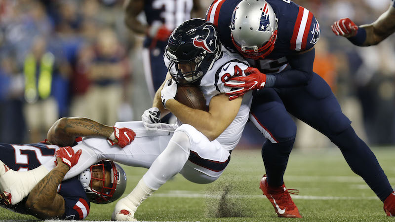 Patriots tight end Ryan Griffin