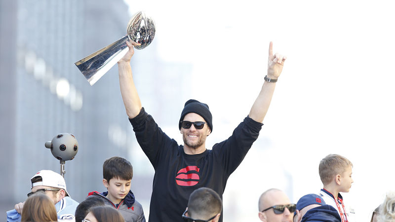 New England Patriots quarterback Tom Brady