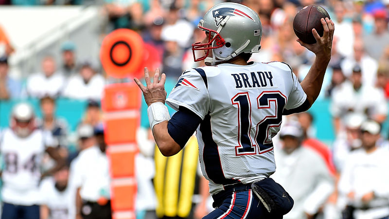 New England Patriots quarterback Tom Brady