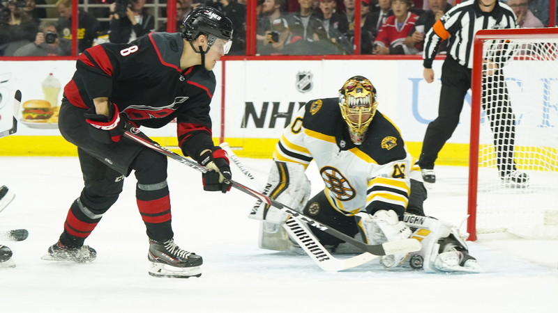 Bruins goalie Tuukka Rask
