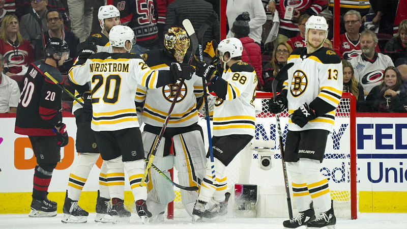 Boston Bruins goaltender Tuukka Rask