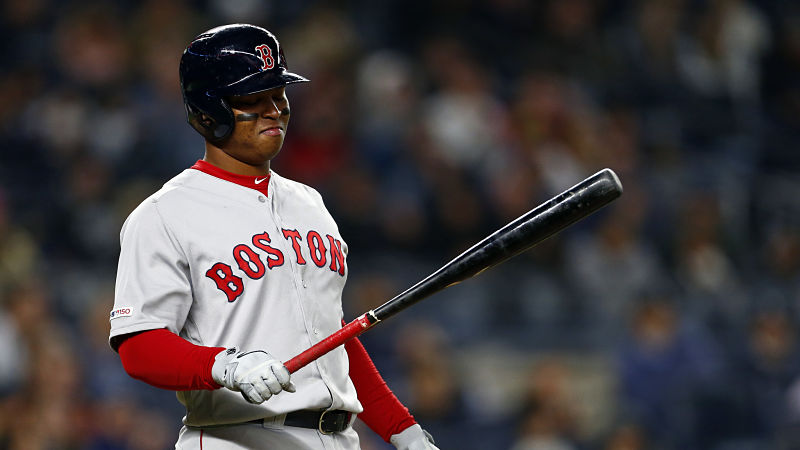 Boston Red Sox third baseman Rafael Devers