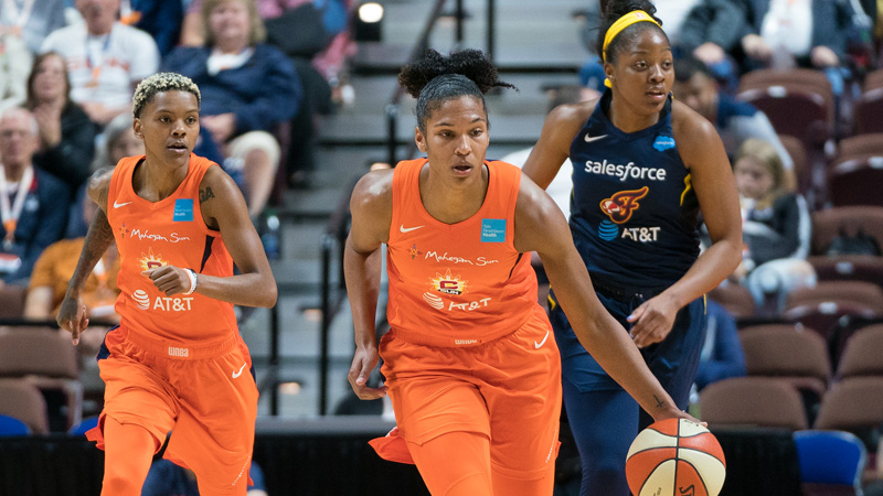 Connecticut Sun guard Alyssa Thomas