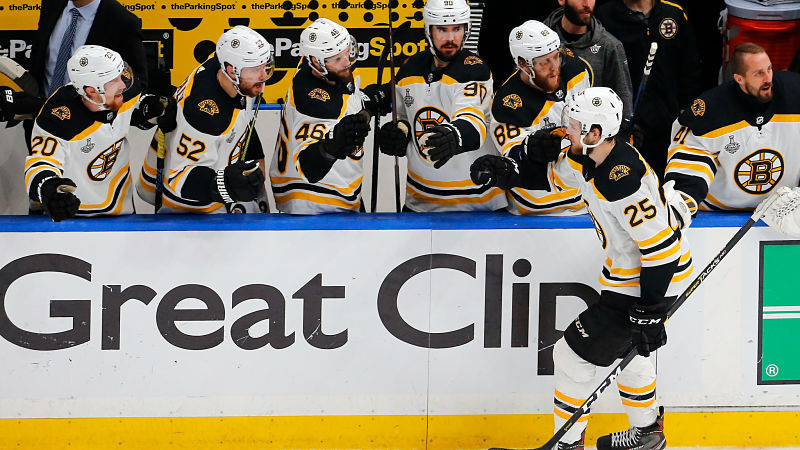 Boston Bruins defenseman Brandon Carlo