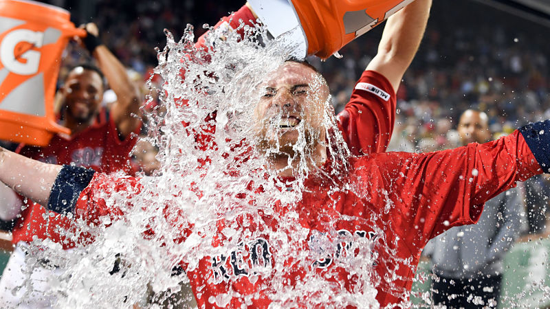Boston Red Sox catcher Christian Vazquez