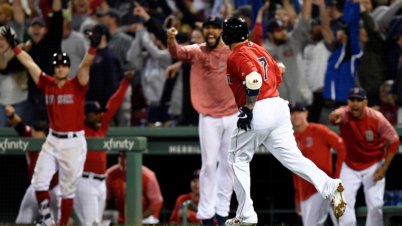 Boston Red Sox Catcher Christian Vazquez