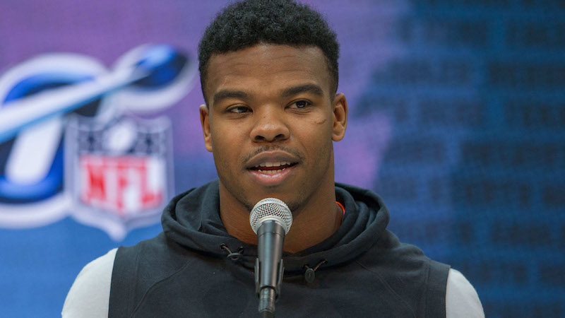 Patriots running back Damien Harris