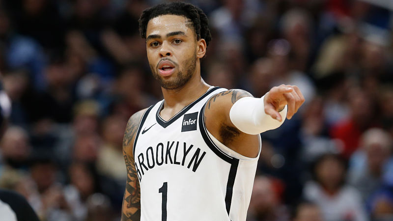 Brooklyn Nets guard D'Angelo Russell