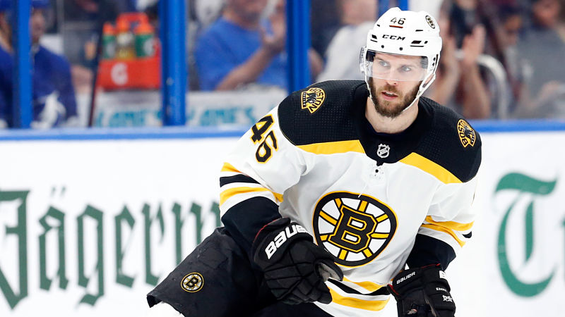 Boston Bruins center David Krejci