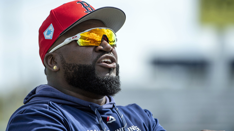 Retired Boston Red Sox Designated Hitter David Ortiz