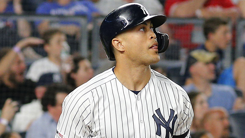 New York Yankees right fielder Giancarlo Stanton