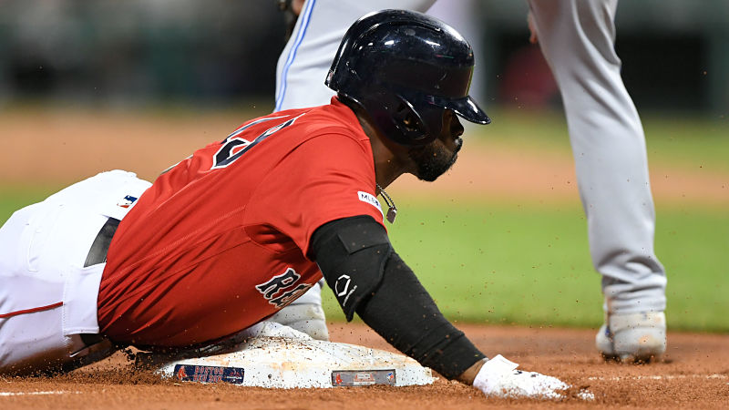 Boston Red Sox center fielder Jackie Bradley Jr.