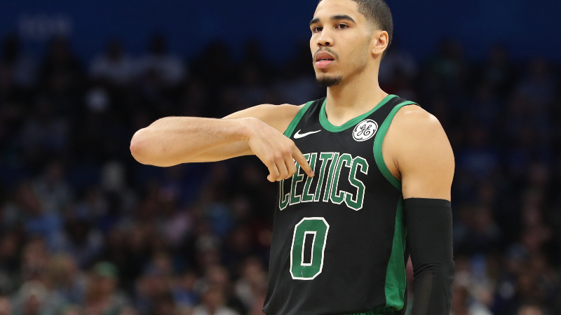 Boston Celtics forward Jayson Tatum