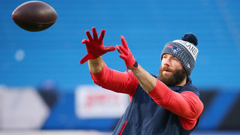 New England Patriots wide receiver Julian Edelman