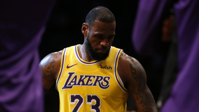 Los Angeles Lakers star LeBron James