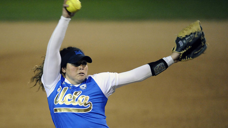 UCLA pitcher Rachel Garcia