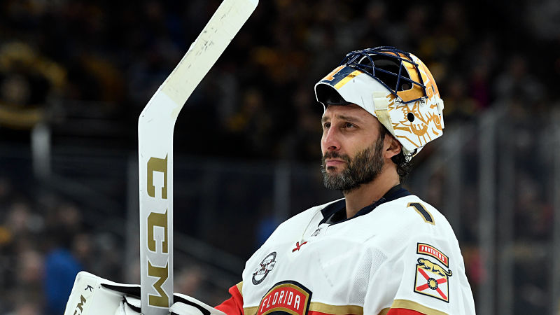 Former NHL goalie Roberto Luongo