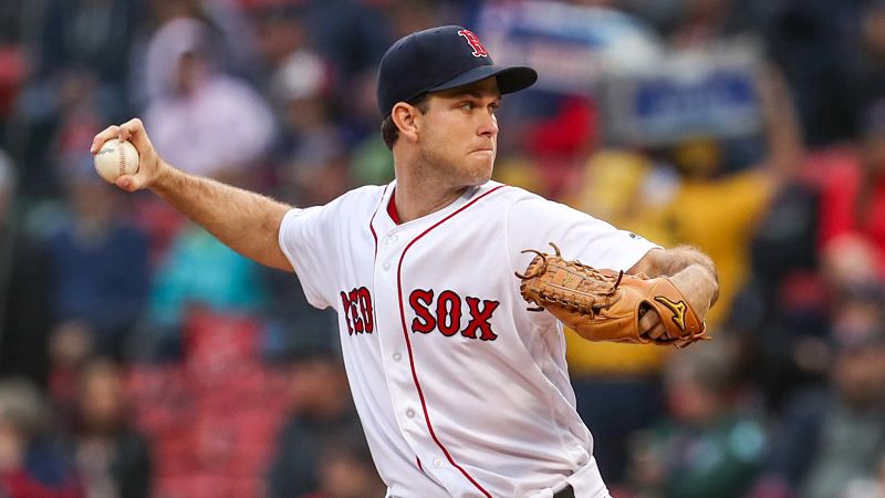 Boston Red Sox pitcher Ryan Weber