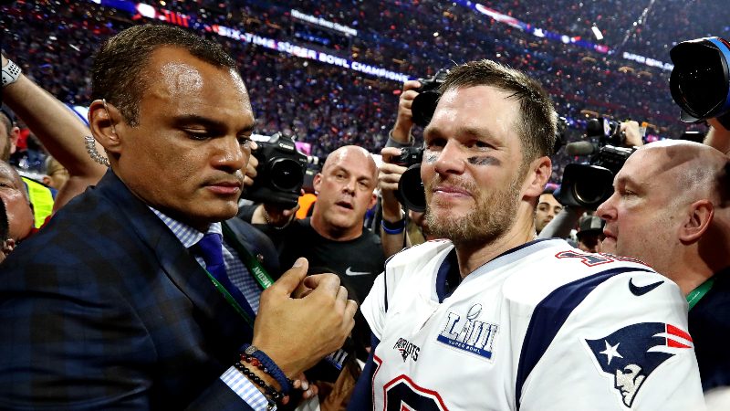 New England Patriots quarterback Tom Brady