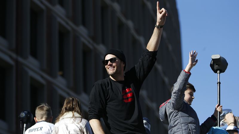 New England Patriots quarterback Tom Brady