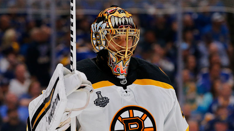 Boston Bruins goaltender Tuukka Rask