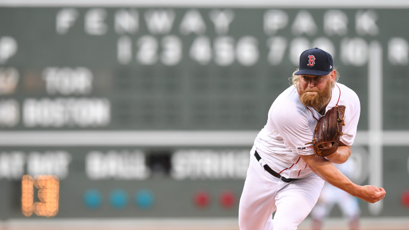 Boston Red Sox pitcher Andrew Cashner