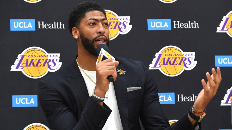 Los Angeles Lakers forward Anthony Davis