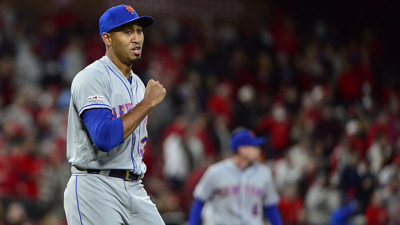 New York Mets relief pitcher Edwin Diaz
