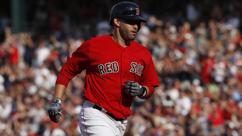 Boston Red Sox Designated Hitter JD Martinez
