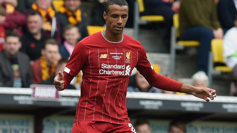 Liverpool defender Joel Matip