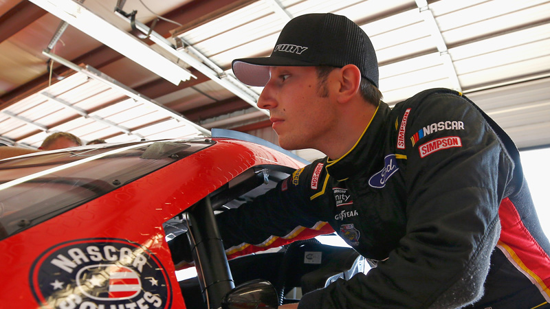 NASCAR driver Kaz Grala