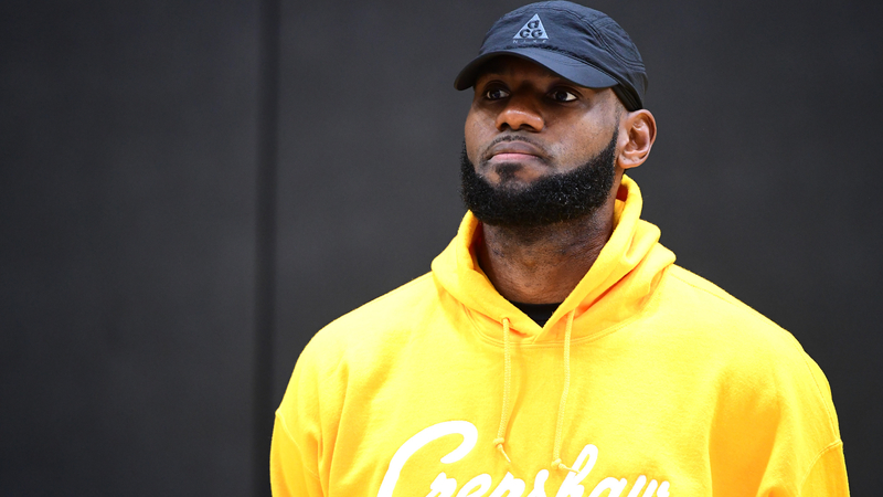 Los Angeles Lakers' LeBron James