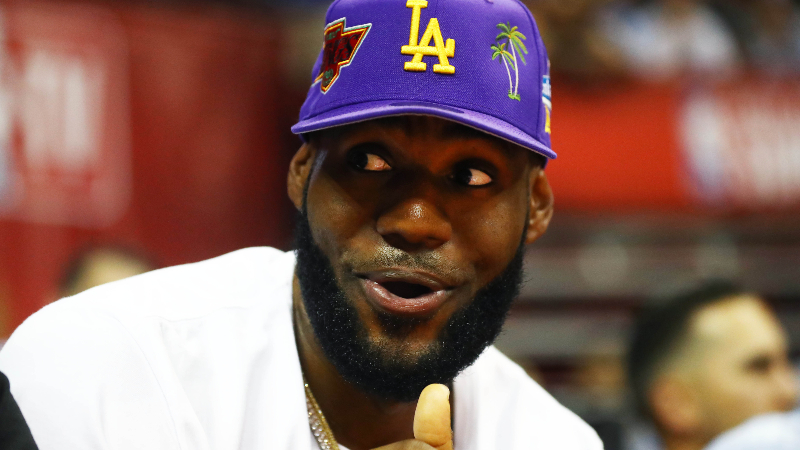 Los Angeles Lakers forward Lebron James