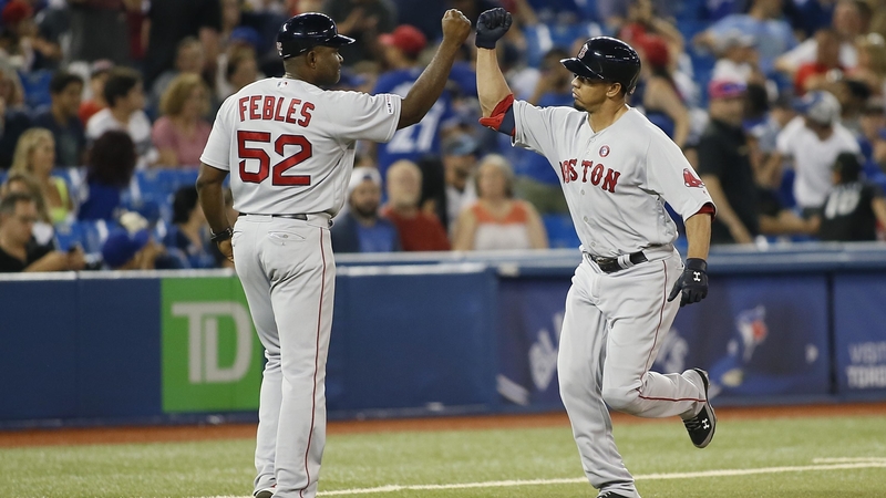 Red Sox infielder marco Hernandez