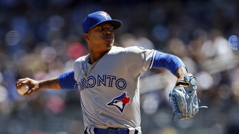 Toronto Blue Jays pitcher Marcus Stroman