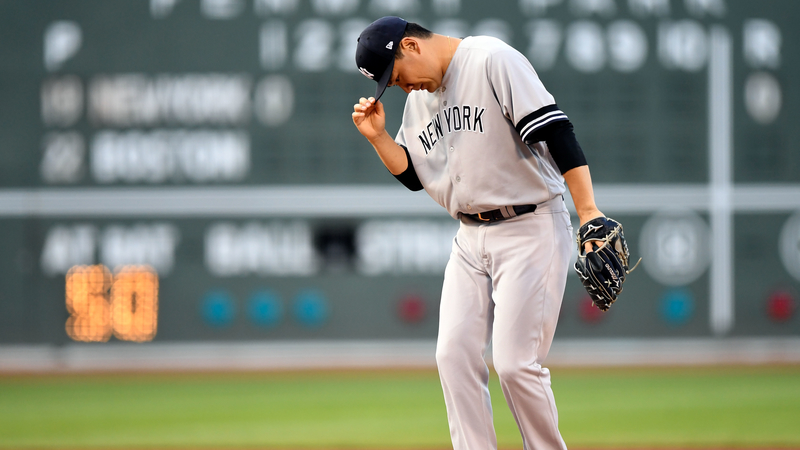Yankees pitcher Masahiro Tanaka