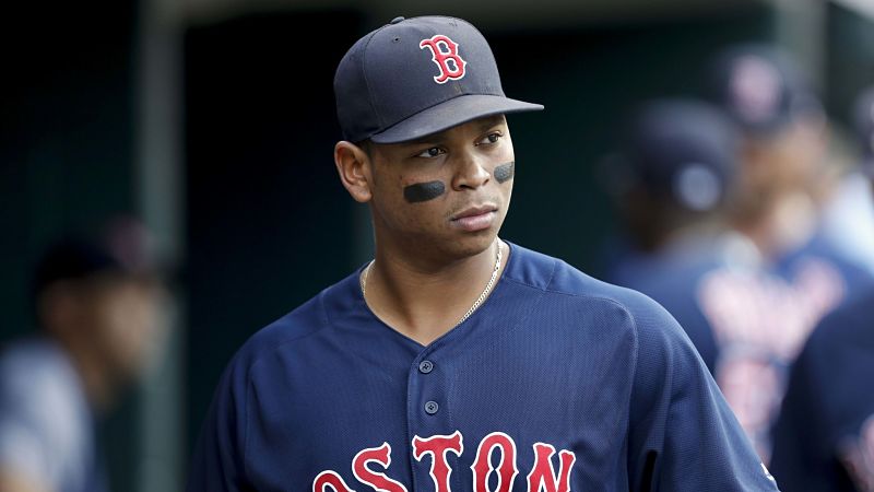 Boston Red Sox third baseman Rafael Devers