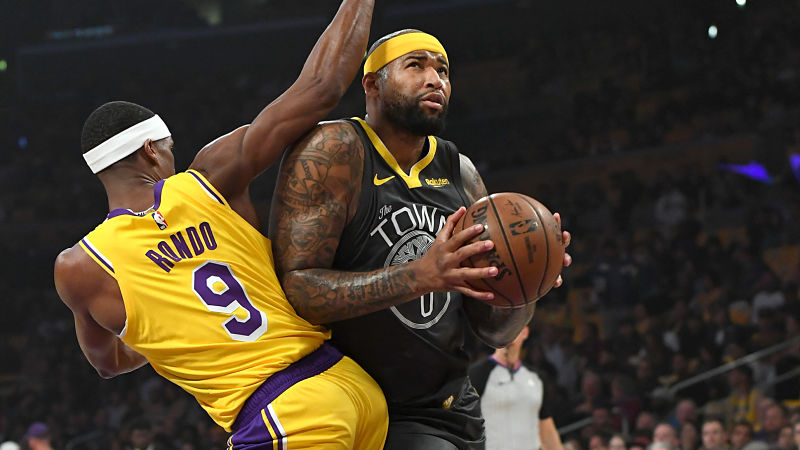 Los Angeles Lakers Rajon Rondo, DeMarcus Cousins