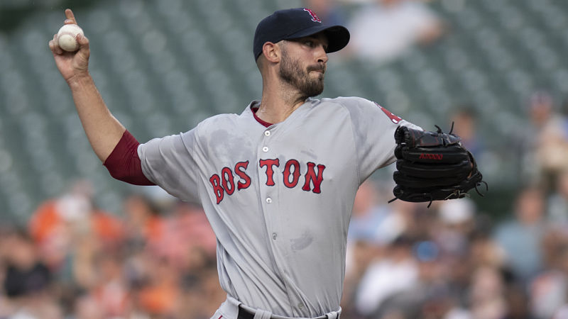 Boston Red Sox pitcher Rick Porcello