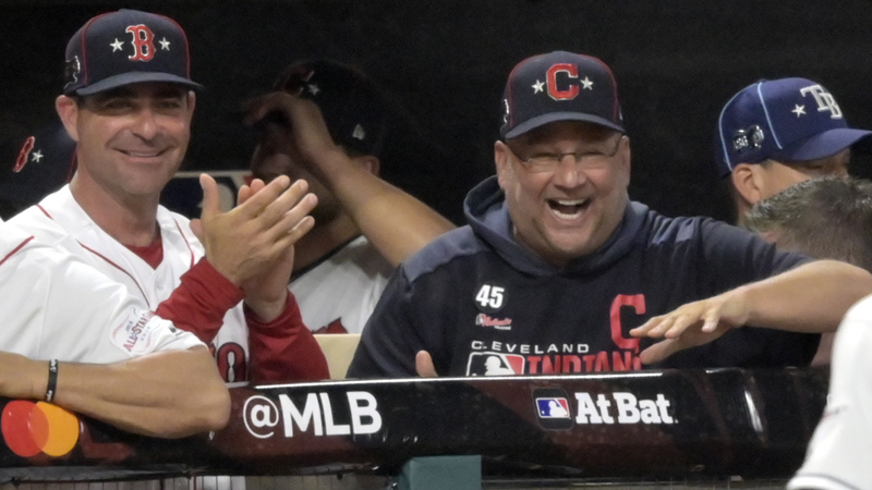 Indians manager Terry Francona
