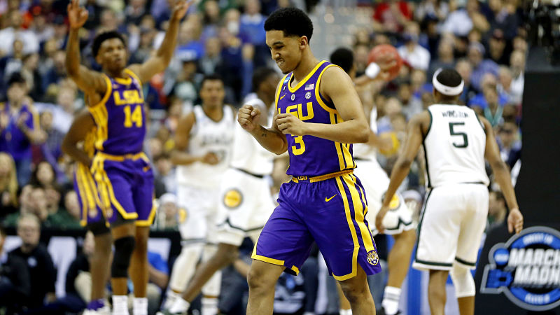 LSU Tigers guard Tremont Waters