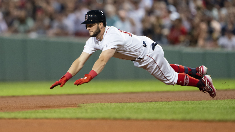 Boston Red Sox Left Fielder Andrew Benintendi